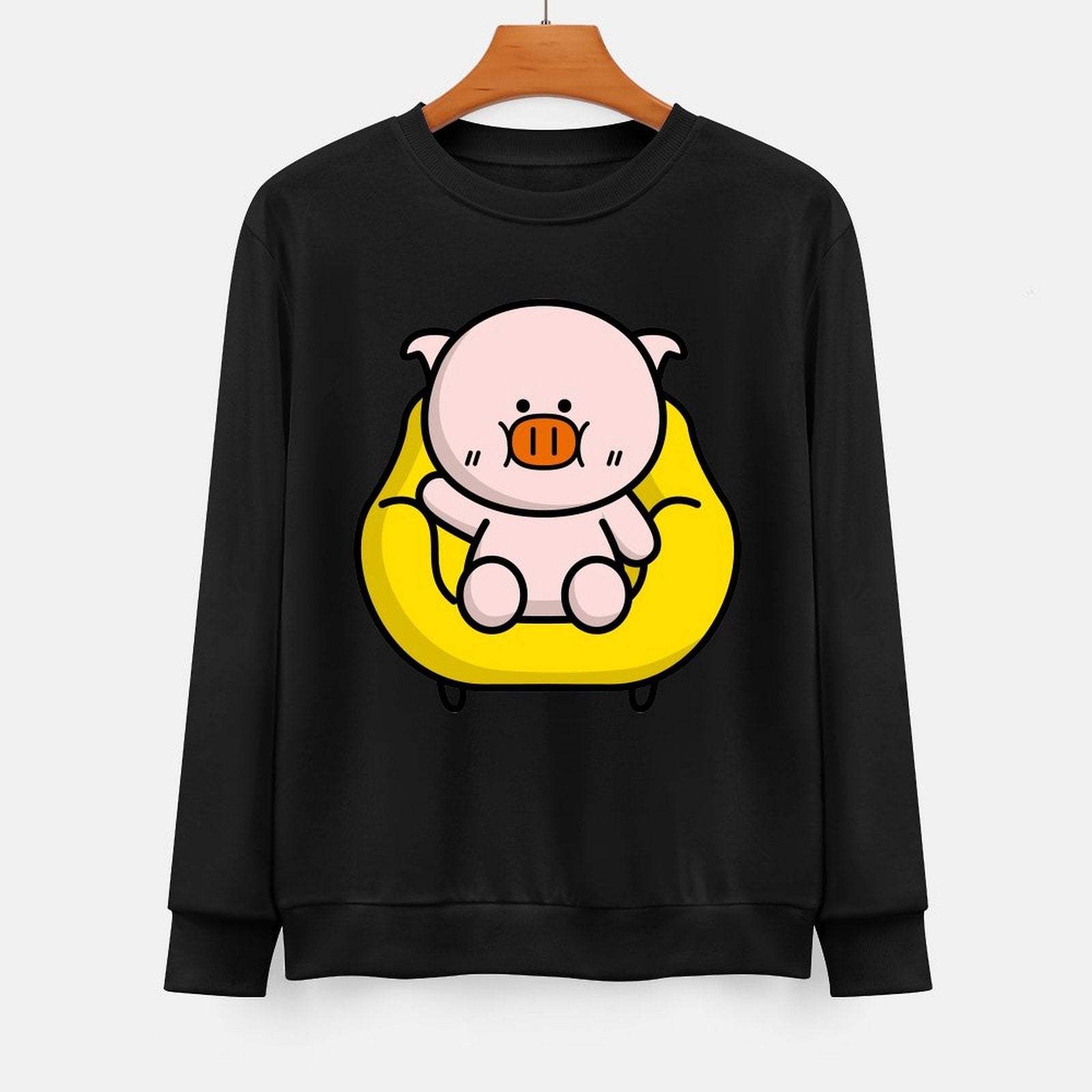 Front Patterned Long Sleeve TopComfortSeries Printed